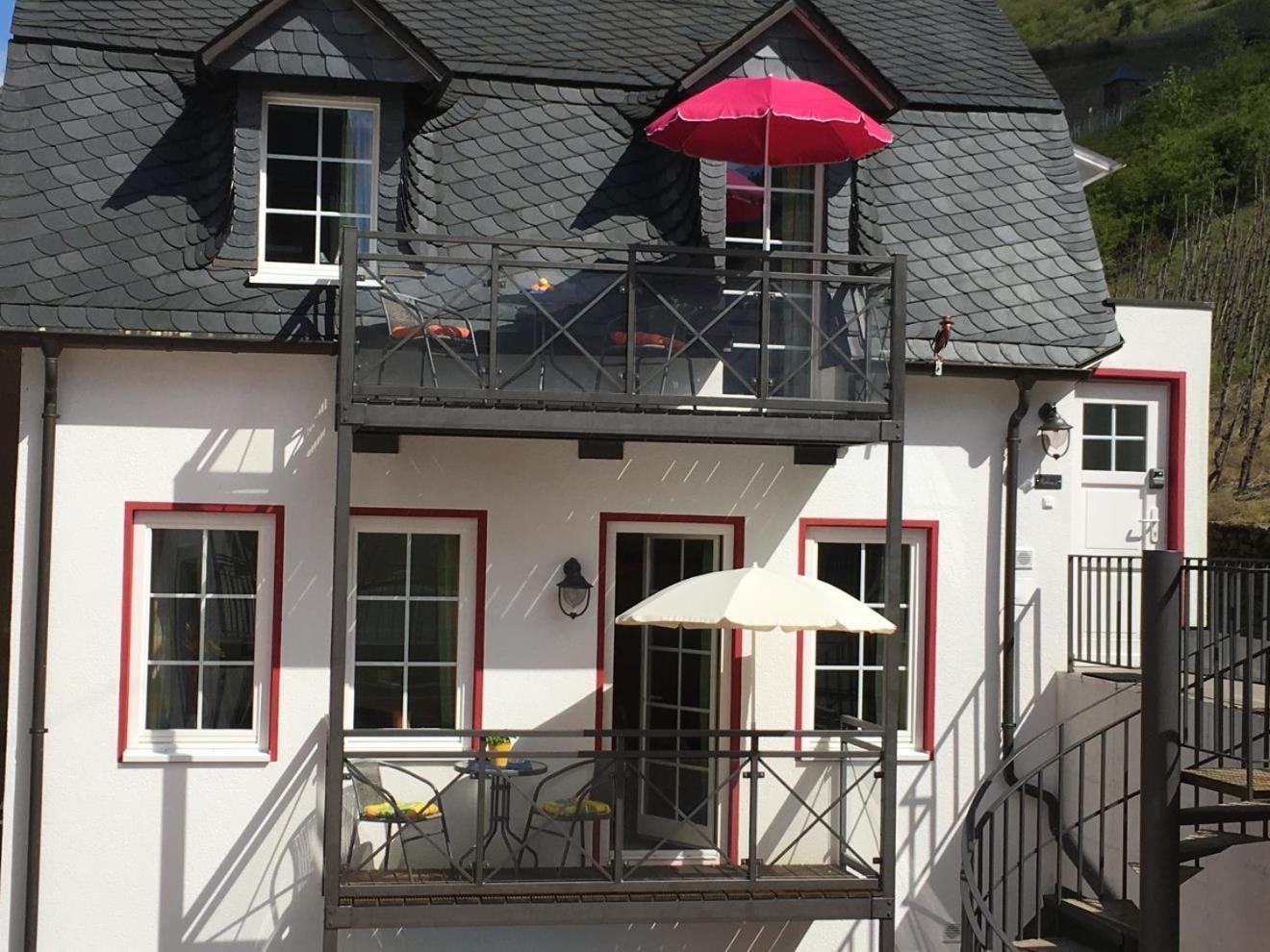 Mosel Ferienhaus Reblaus 摩泽尔河畔的泽尔 外观 照片